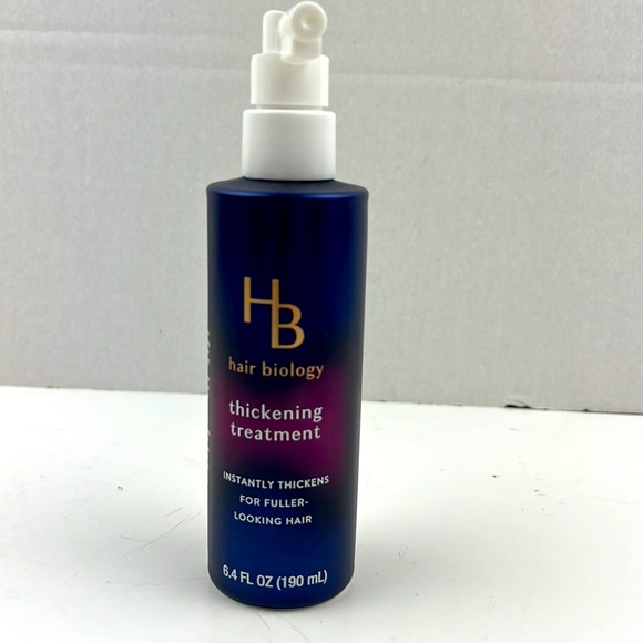 hair Biology thickening Treatment. Instantly thickens for fuller looking hair. - Picture 1 of 3